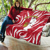 Castilla La Mancha Flag Quilt Autonomous Community of Spain - Wonder Print Shop