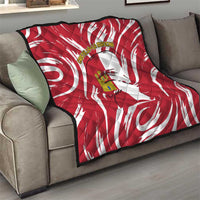Castilla La Mancha Flag Quilt Autonomous Community of Spain - Wonder Print Shop