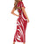 Castilla La Mancha Flag Short Sleeve Bodycon Dress Autonomous Community of Spain - Wonder Print Shop
