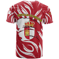 Castilla La Mancha Flag T Shirt Autonomous Community of Spain - Wonder Print Shop