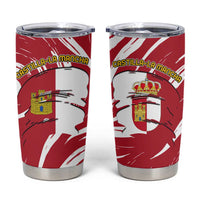 Castilla La Mancha Flag Tumbler Cup Autonomous Community of Spain - Wonder Print Shop