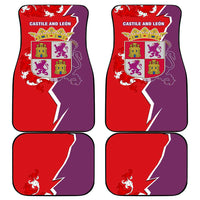 Castile and León Flag Car Mats Autonomous Community of Spain - Wonder Print Shop