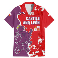 Castile and León Flag Family Matching Mermaid Dress and Hawaiian Shirt Autonomous Community of Spain - Wonder Print Shop
