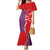 Castile and León Flag Family Matching Mermaid Dress and Hawaiian Shirt Autonomous Community of Spain - Wonder Print Shop