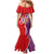 Castile and León Flag Family Matching Mermaid Dress and Hawaiian Shirt Autonomous Community of Spain - Wonder Print Shop