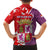 Castile and León Flag Family Matching Off The Shoulder Long Sleeve Dress and Hawaiian Shirt Autonomous Community of Spain - Wonder Print Shop
