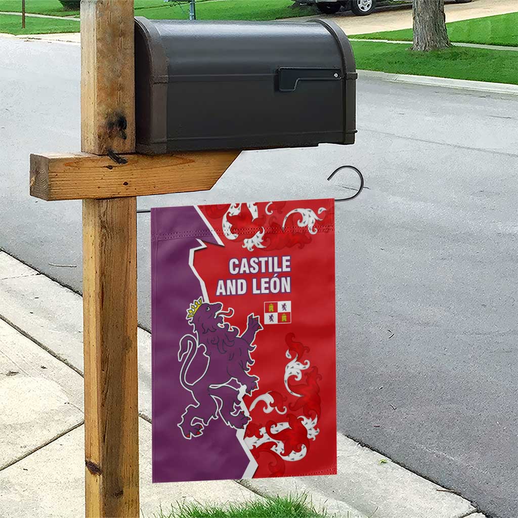 Castile and León Flag Garden Flag Autonomous Community of Spain - Wonder Print Shop