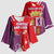 Castile and León Flag Kimono Sleeve Blouse Autonomous Community of Spain - Wonder Print Shop