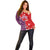 Castile and León Flag Off Shoulder Sweater Autonomous Community of Spain - Wonder Print Shop