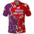 Castile and León Flag Polo Shirt Autonomous Community of Spain - Wonder Print Shop