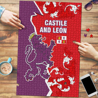 Castile and León Flag Puzzle Autonomous Community of Spain - Wonder Print Shop