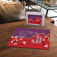 Castile and León Flag Puzzle Autonomous Community of Spain - Wonder Print Shop