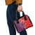 Castile and León Flag Shoulder Handbag Autonomous Community of Spain - Wonder Print Shop