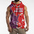 Castile and León Flag Sleeveless Hoodie Autonomous Community of Spain - Wonder Print Shop
