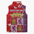Castile and León Flag Sleeveless Puffer Jacket Autonomous Community of Spain - Wonder Print Shop
