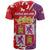 Castile and León Flag T Shirt Autonomous Community of Spain - Wonder Print Shop
