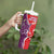 Castile and León Flag Tumbler With Handle Autonomous Community of Spain - Wonder Print Shop