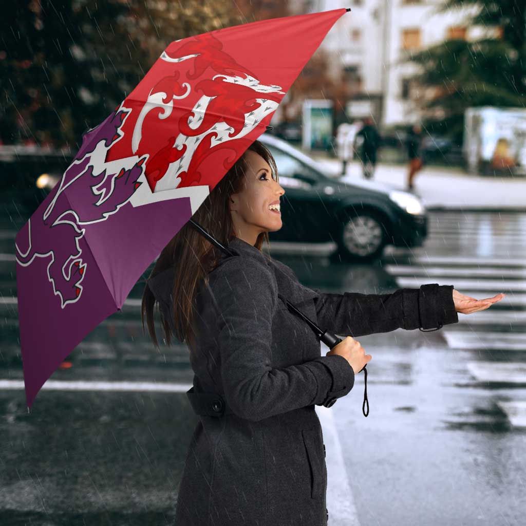 Castile and León Flag Umbrella Autonomous Community of Spain - Wonder Print Shop