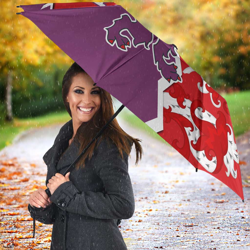 Castile and León Flag Umbrella Autonomous Community of Spain - Wonder Print Shop