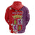 Castile and León Flag Zip Hoodie Autonomous Community of Spain - Wonder Print Shop