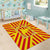 Catalonia Flag Area Rug Autonomous Community of Spain - Wonder Print Shop