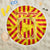 Catalonia Flag Beach Blanket Autonomous Community of Spain - Wonder Print Shop