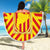Catalonia Flag Beach Blanket Autonomous Community of Spain - Wonder Print Shop