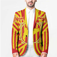 Catalonia Flag Blazer Autonomous Community of Spain - Wonder Print Shop