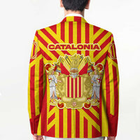 Catalonia Flag Blazer Autonomous Community of Spain - Wonder Print Shop