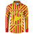 Catalonia Flag Button Sweatshirt Autonomous Community of Spain - Wonder Print Shop