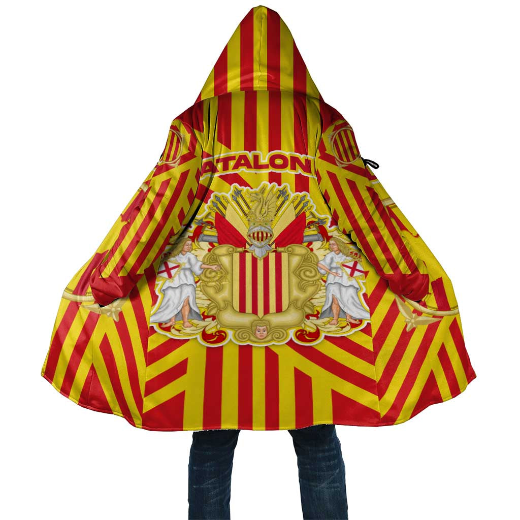 Catalonia Flag Cloak Autonomous Community of Spain - Wonder Print Shop