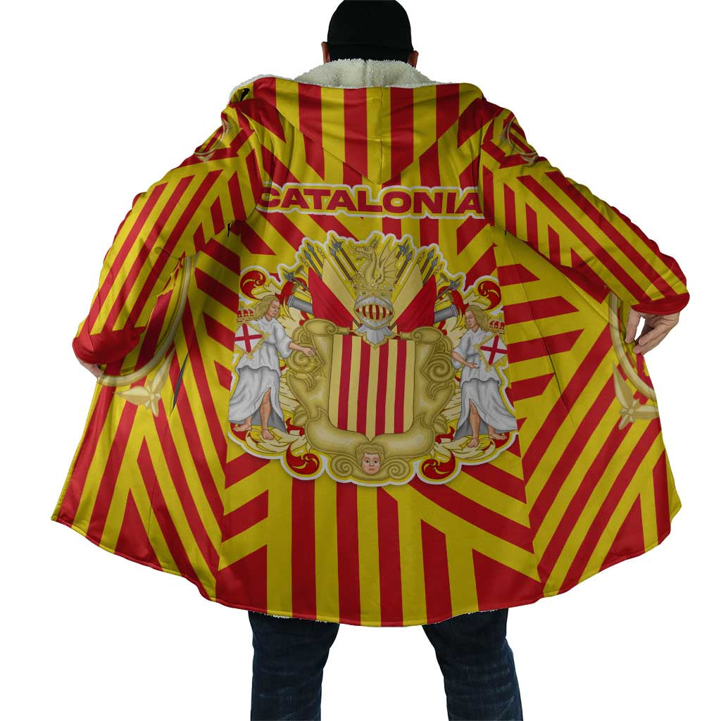 Catalonia Flag Cloak Autonomous Community of Spain - Wonder Print Shop