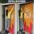 Catalonia Flag Door Cover Autonomous Community of Spain - Wonder Print Shop