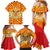 Catalonia Flag Family Matching Mermaid Dress and Hawaiian Shirt Autonomous Community of Spain - Wonder Print Shop