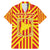 Catalonia Flag Family Matching Mermaid Dress and Hawaiian Shirt Autonomous Community of Spain - Wonder Print Shop