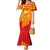Catalonia Flag Family Matching Mermaid Dress and Hawaiian Shirt Autonomous Community of Spain - Wonder Print Shop