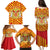 Catalonia Flag Family Matching Puletasi and Hawaiian Shirt Autonomous Community of Spain - Wonder Print Shop