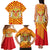 Catalonia Flag Family Matching Tank Maxi Dress and Hawaiian Shirt Autonomous Community of Spain - Wonder Print Shop
