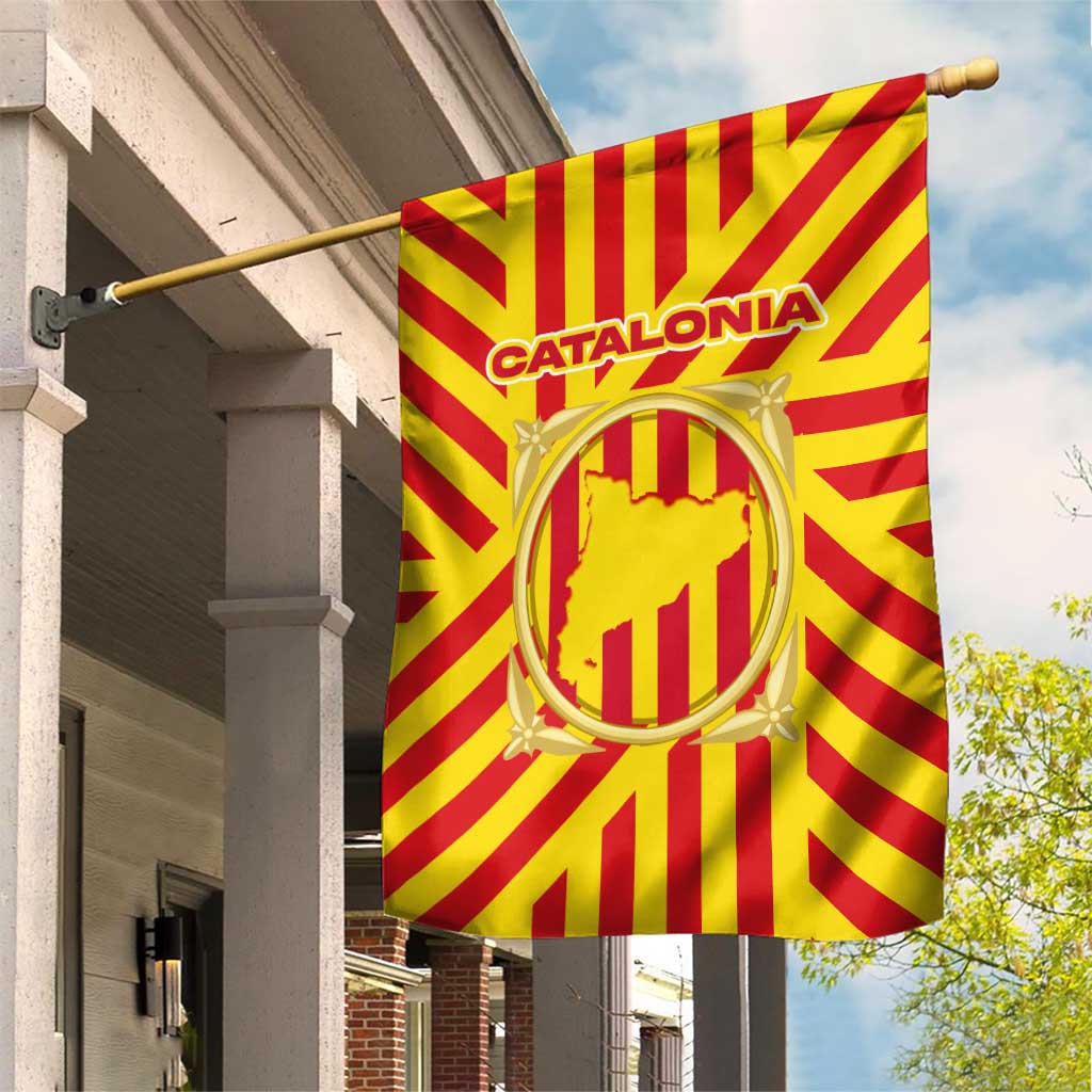 Catalonia Flag Garden Flag Autonomous Community of Spain - Wonder Print Shop