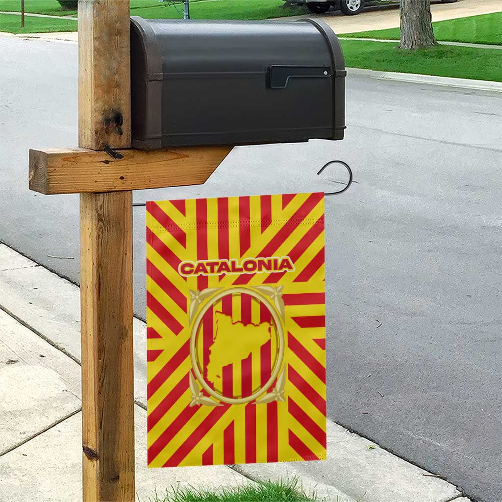 Catalonia Flag Garden Flag Autonomous Community of Spain - Wonder Print Shop