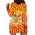 Catalonia Flag Hoodie Dress Autonomous Community of Spain - Wonder Print Shop