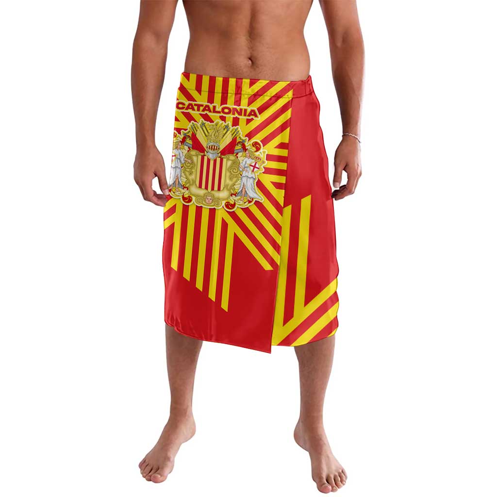 Catalonia Flag Lavalava Autonomous Community of Spain - Wonder Print Shop
