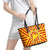 Catalonia Flag Leather Tote Bag Autonomous Community of Spain - Wonder Print Shop