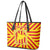 Catalonia Flag Leather Tote Bag Autonomous Community of Spain - Wonder Print Shop