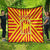 Catalonia Flag Quilt Autonomous Community of Spain - Wonder Print Shop