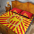 Catalonia Flag Quilt Bed Set Autonomous Community of Spain - Wonder Print Shop