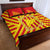 Catalonia Flag Quilt Bed Set Autonomous Community of Spain - Wonder Print Shop