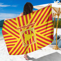 Catalonia Flag Sarong Autonomous Community of Spain - Wonder Print Shop