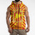 Catalonia Flag Sleeveless Zip Hoodie Autonomous Community of Spain - Wonder Print Shop