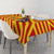 Catalonia Flag Tablecloth Autonomous Community of Spain - Wonder Print Shop